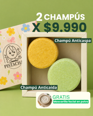 🍋🌿 PACK 2 CHAMPÚS + MASCARILLA FACIAL GRATIS